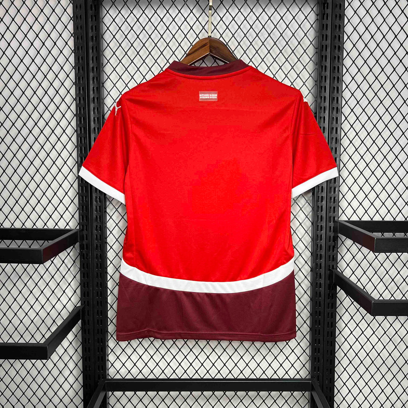 Switzerland Euros 24/25 Home (Fan), Back Side