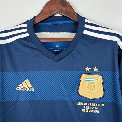Argentina Retro 2014 World Cup Edition Long-Sleeve Away (Fan)