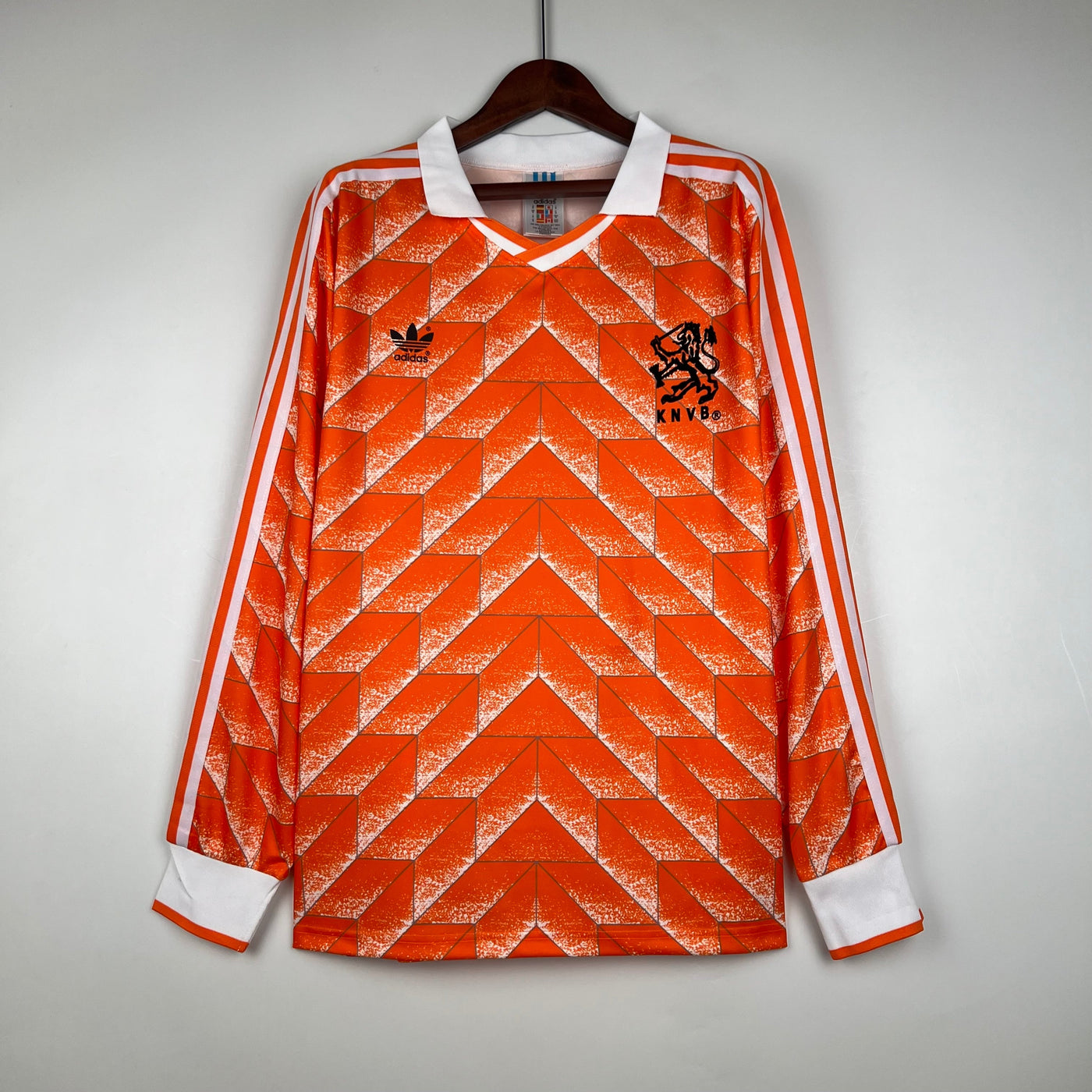 Netherlands Retro 1988 Home Long-Sleeve (Fan)