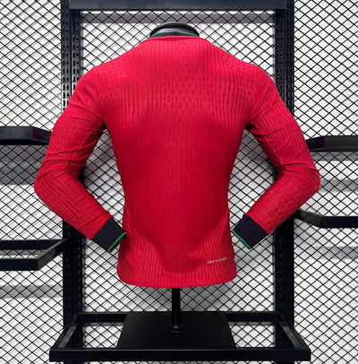 Portugal Euros 24/25 Long-Sleeve Home (player), Back Side