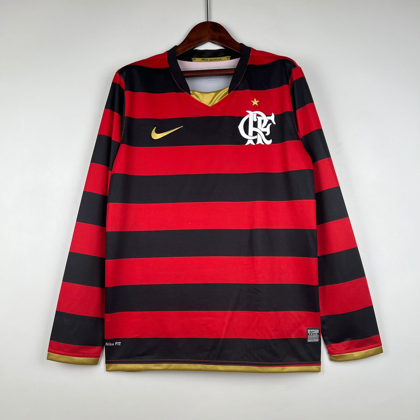 Flamengo Retro 08/09 Long-Sleeve Home (Fan)