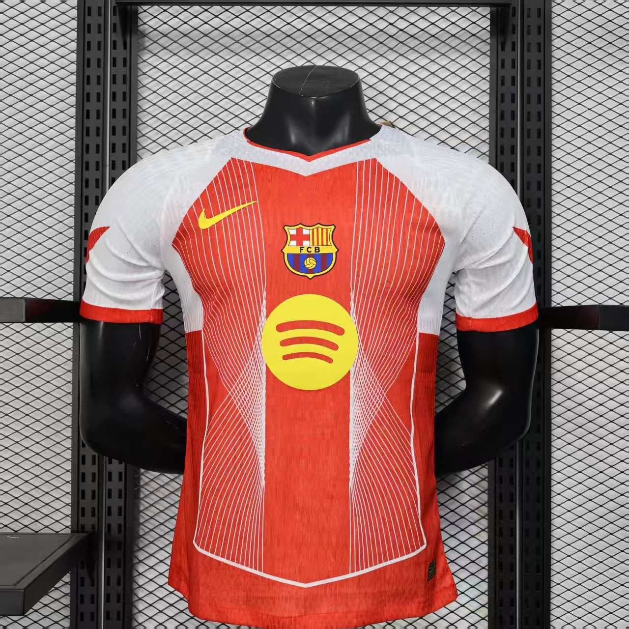 Barcelona 25/26 Gradient Red White (Player)