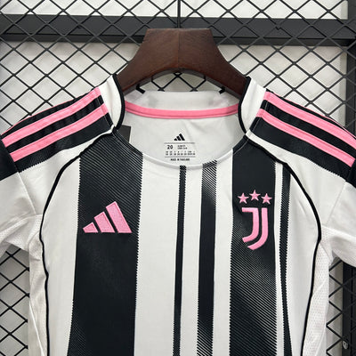 Juventus 25/26 Home Unsponsored (Kids)