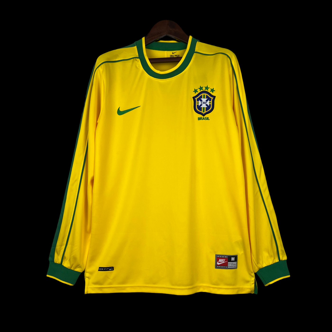 Brazil Retro 1998 Long-Sleeve Home (Fan)