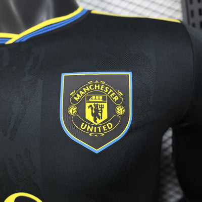 Manchester United 25/26 Long-Sleeve Third Kit (Player)