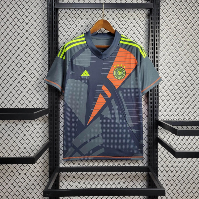 Germany Euros 24/25 Goalkeeper Black (Fan), Front Side