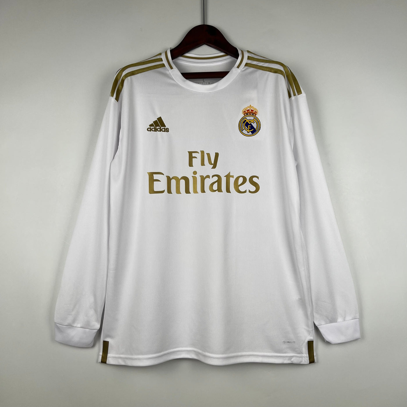 Real Madrid Retro 19/20 Long-Sleeve Home (Fan)