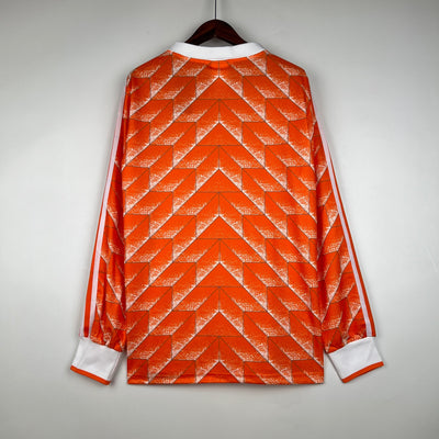 Netherlands Retro 1988 Home Long-Sleeve (Fan)