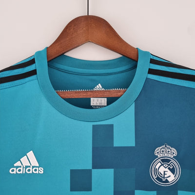 Real Madrid Retro 17/18 Long-Sleeve Third Away (Fan)