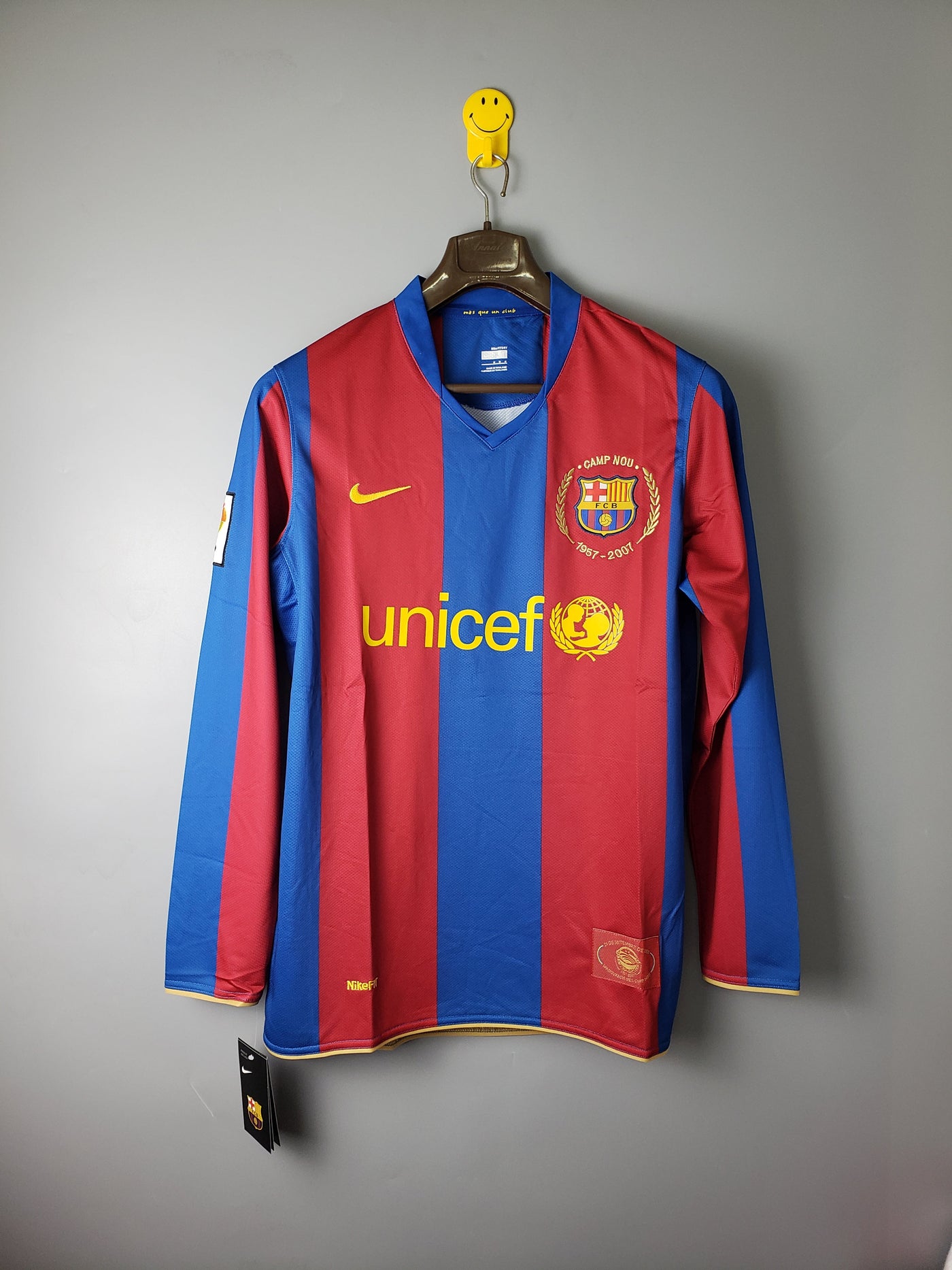 Barcelona Retro 07/08 Long-Sleeve Home (Fan)