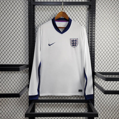 England Euros 24/25 Long-sleeve Home (Fan), Front Side