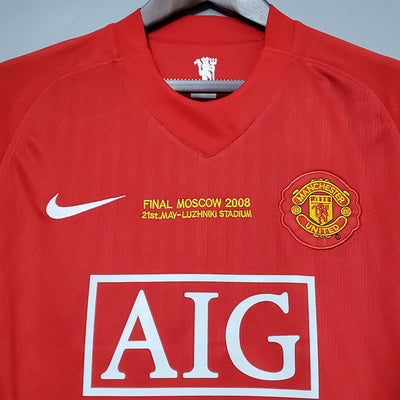 Manchester United Retro 07/08 Champions League Edition Home (Fan)