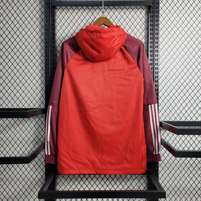 Bayern Munich 23/24 Red Windbreaker