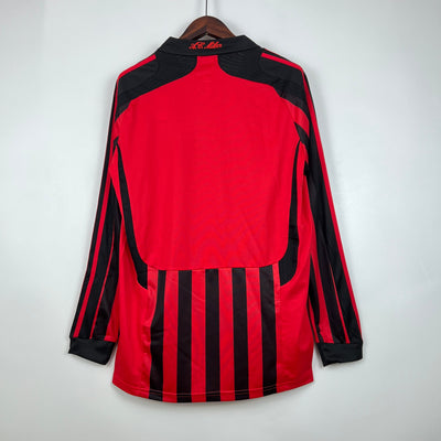 AC Milan Retro 07/08 Long-Sleeve Home (Fan)
