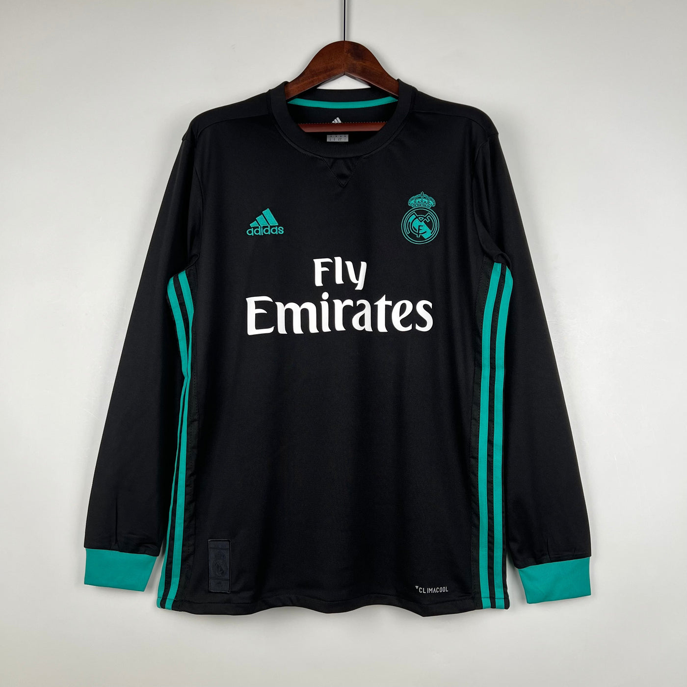 Real Madrid Retro 17/18 Long-Sleeve Away (Fan)