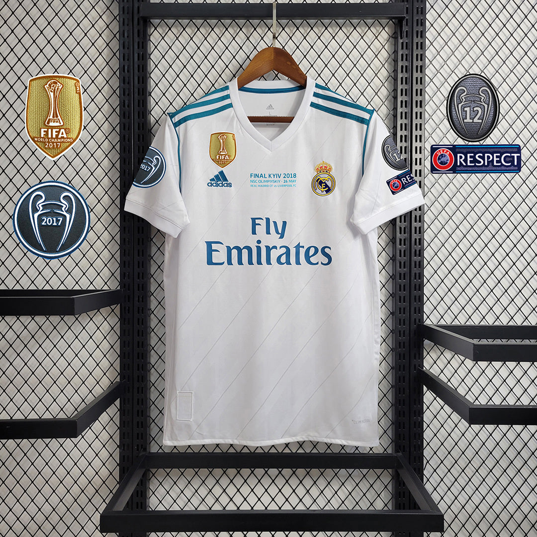 Real Madrid 17/18 Retro Home (Fan)