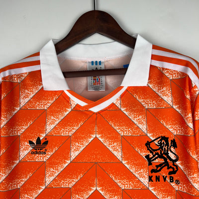 Netherlands Retro 1988 Home Long-Sleeve (Fan)