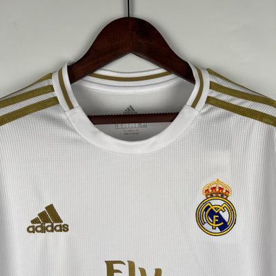 Real Madrid Retro 19/20 Long-Sleeve Home (Fan)