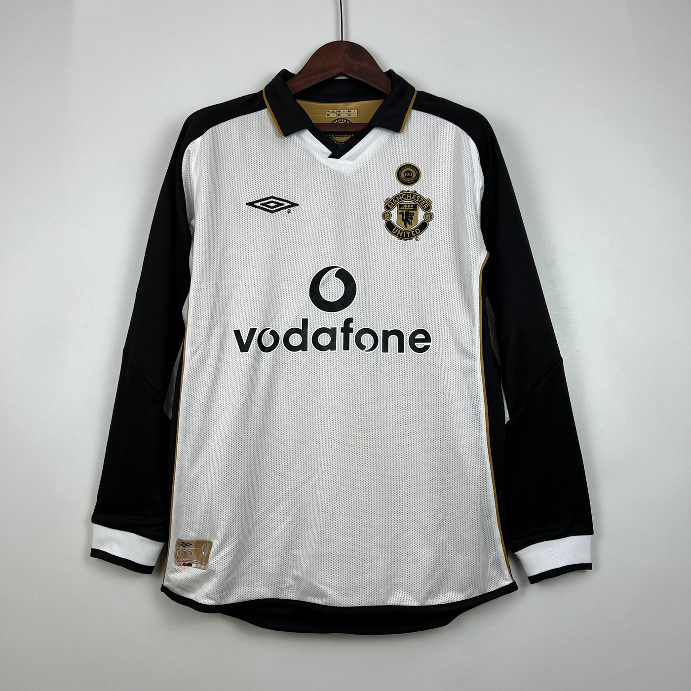 Manchester United Retro 01/02 100th Anniversary Edition Long-Sleeve (Fan)