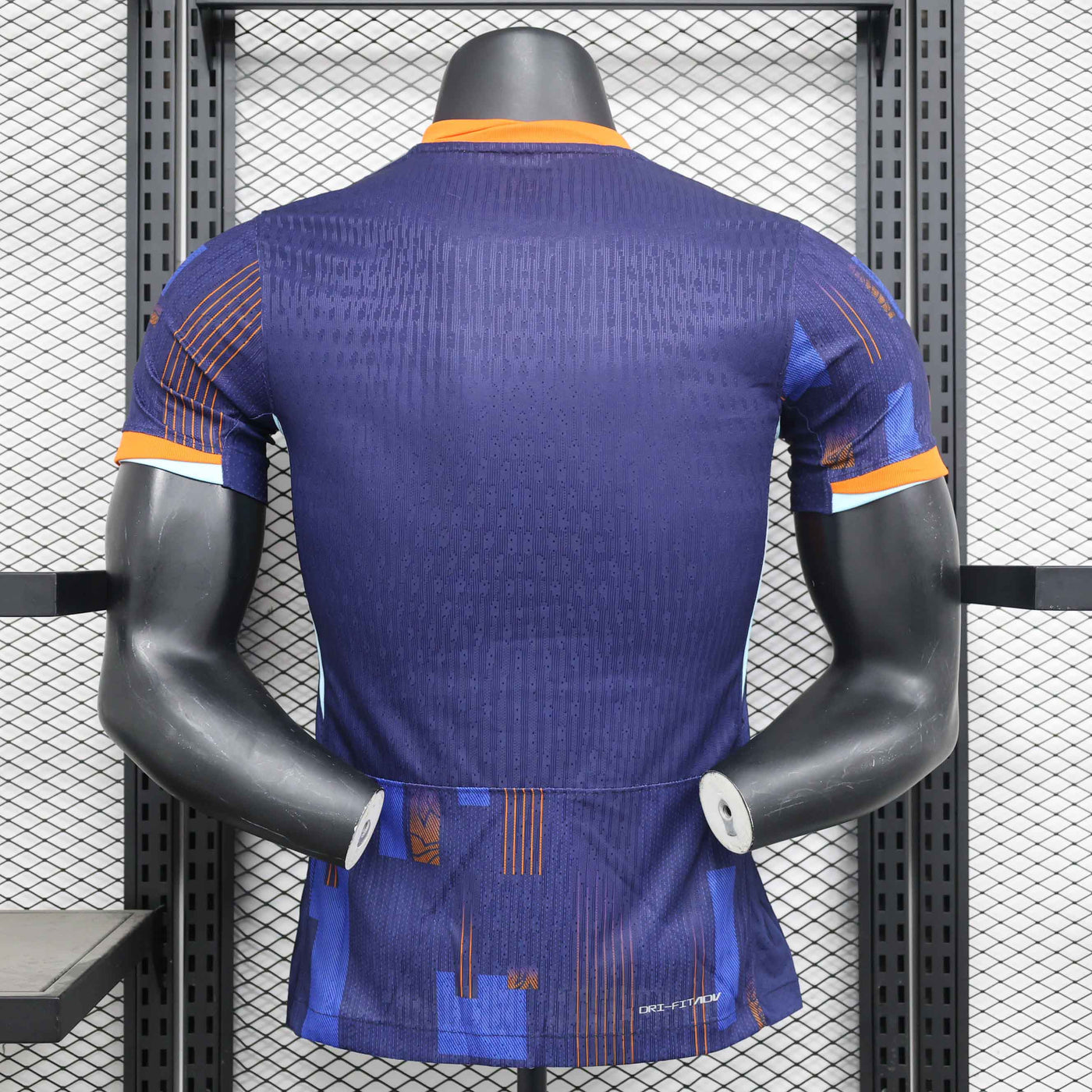 Netherlands Euros 24/25 Away (Player), Back Side