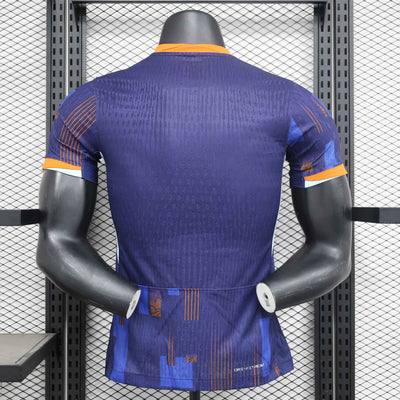 Netherlands Euros 24/25 Away (Player), Back Side