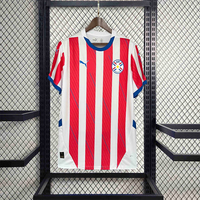 Paraguay Copa America 24/25 Home (Fan), Front Side