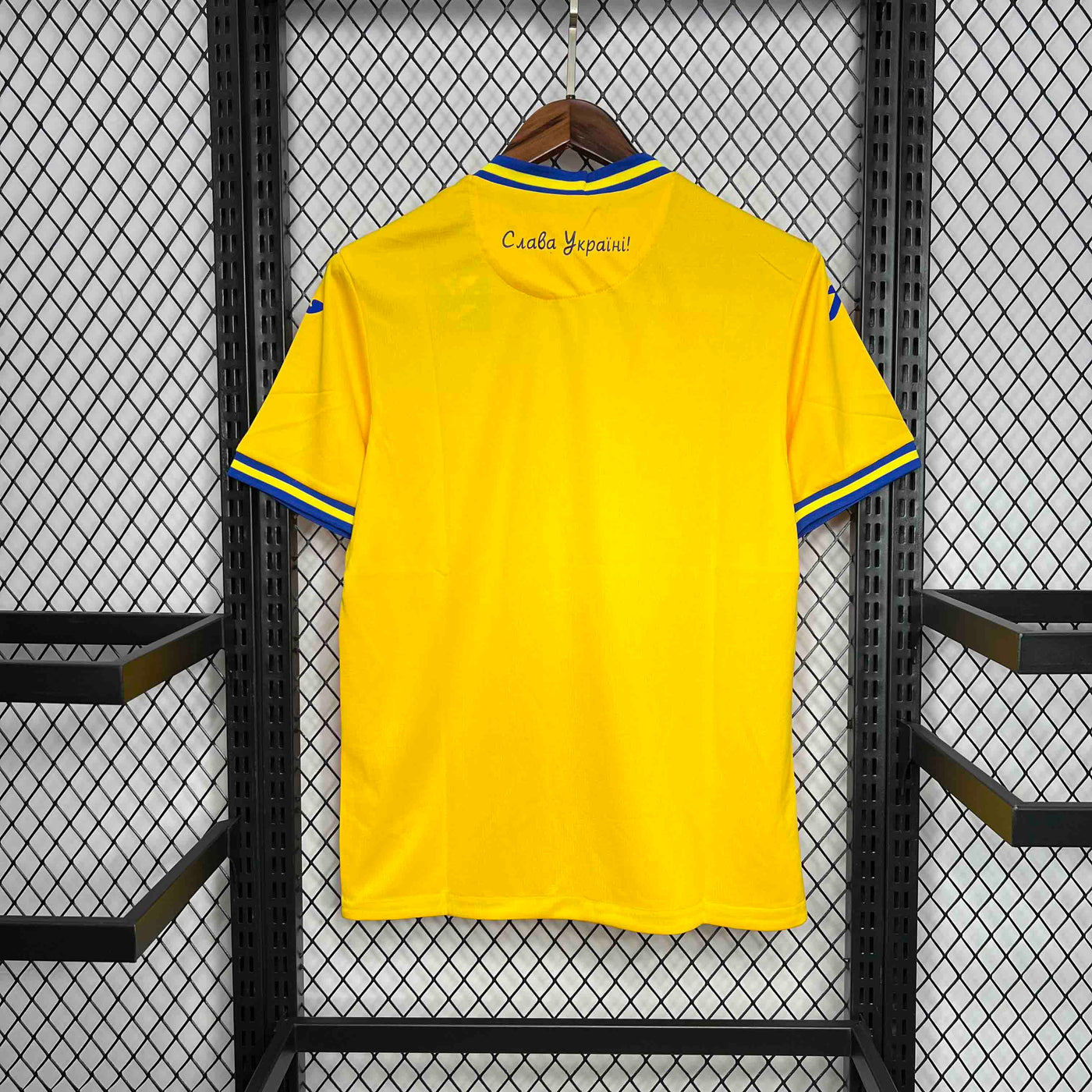 Ukraine Euros 24/25 Home (Fan), Back Side