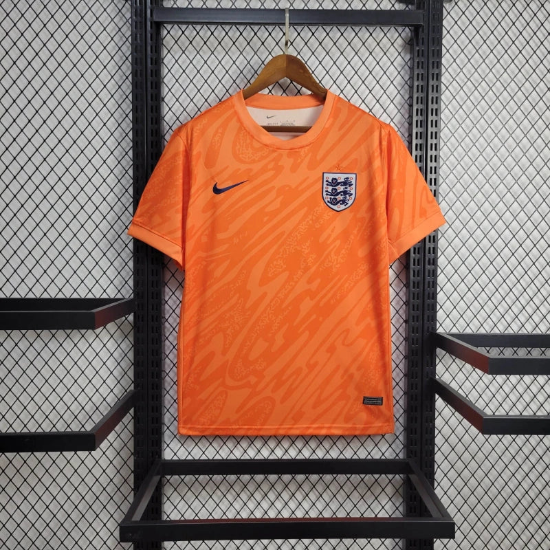England Euros 24/25 Goalkeeper Orange (Fan), Front Side
