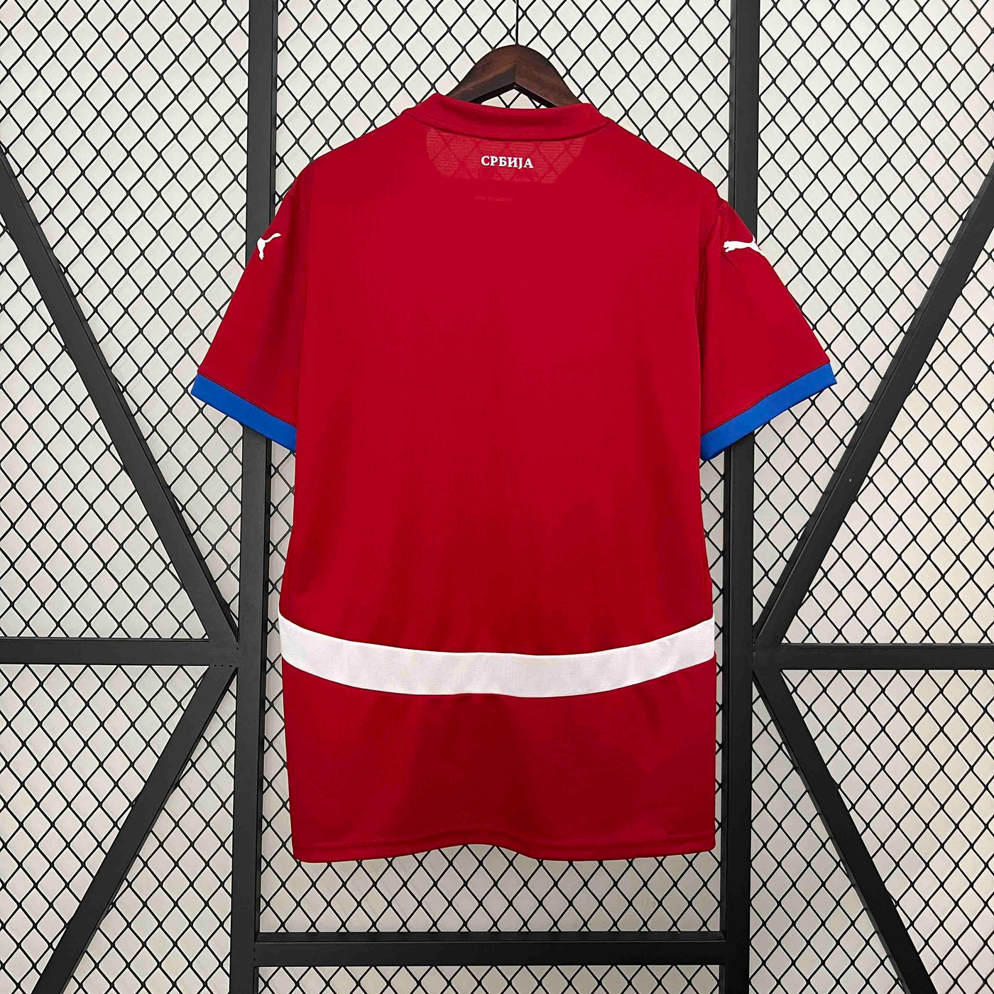 Serbia Euros 24/25 Home (Fan), Back Side