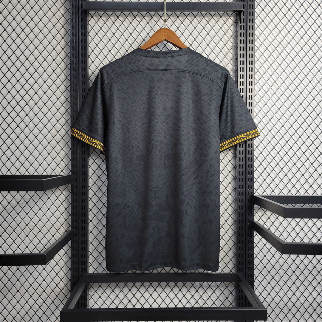 Brazil 22/23 Black Leopard (Fan)