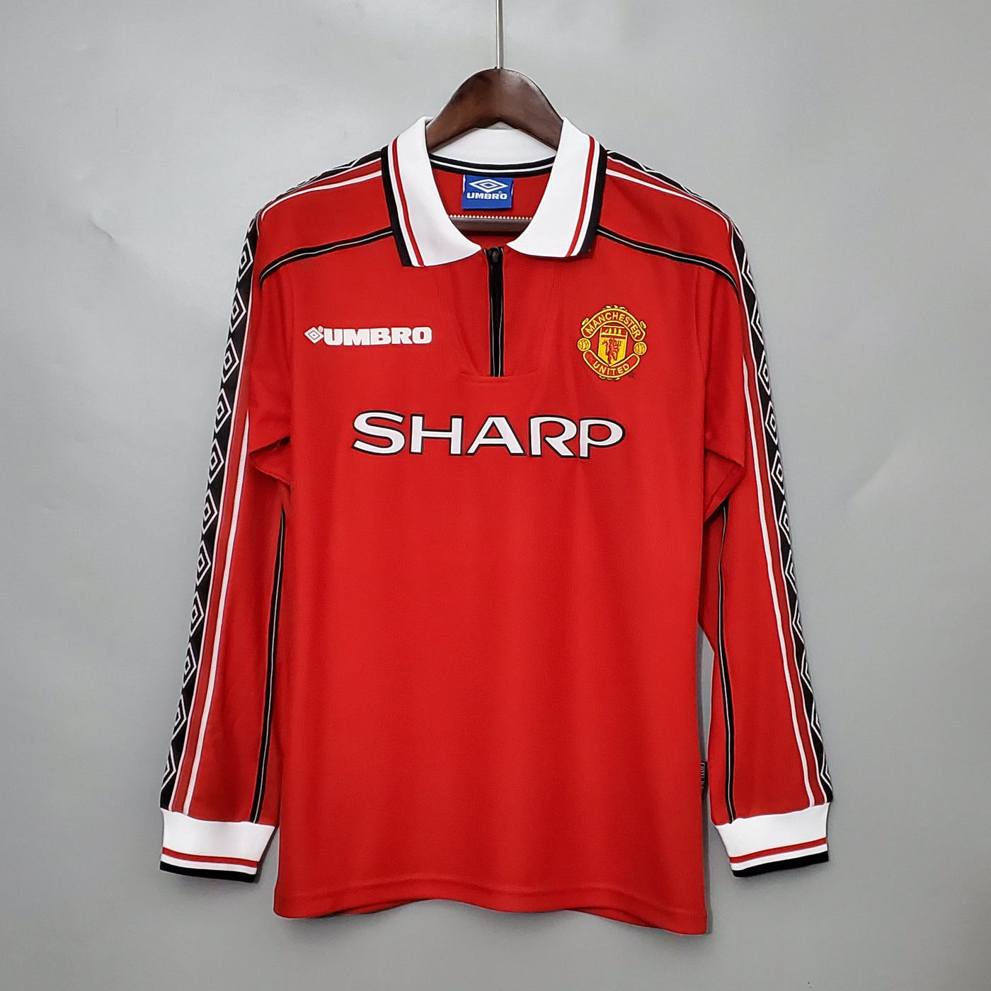 Manchester United Retro 98/99 Long-Sleeve Home (Fan)