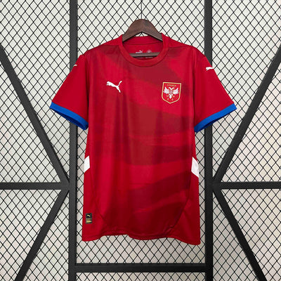 Serbia Euros 24/25 Home (Fan), Front Side