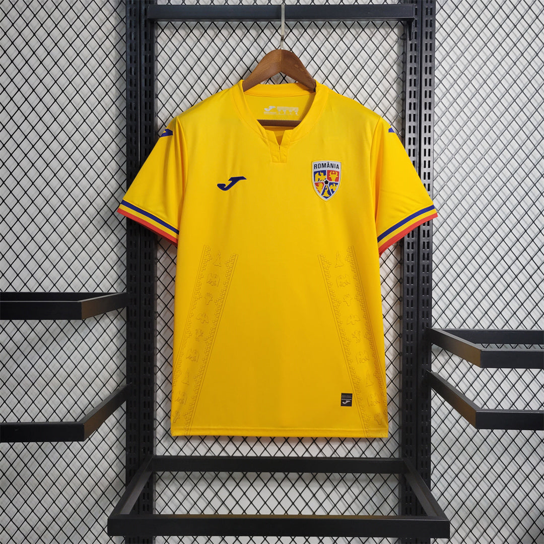 Romania Euros 24/25 Home (Fan), Front Side