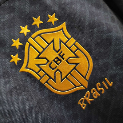 Brazil 22/23 Black Leopard (Fan)