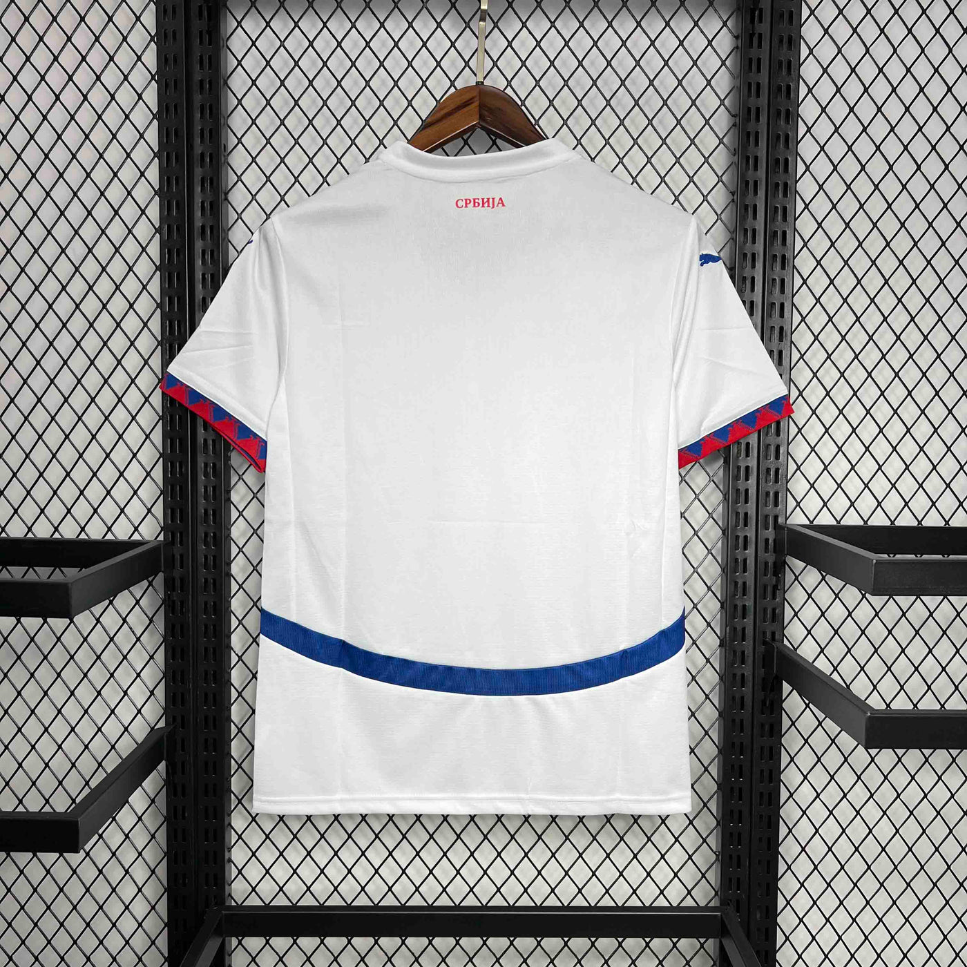 Serbia Euros 24/25 Away (Fan), Back Side