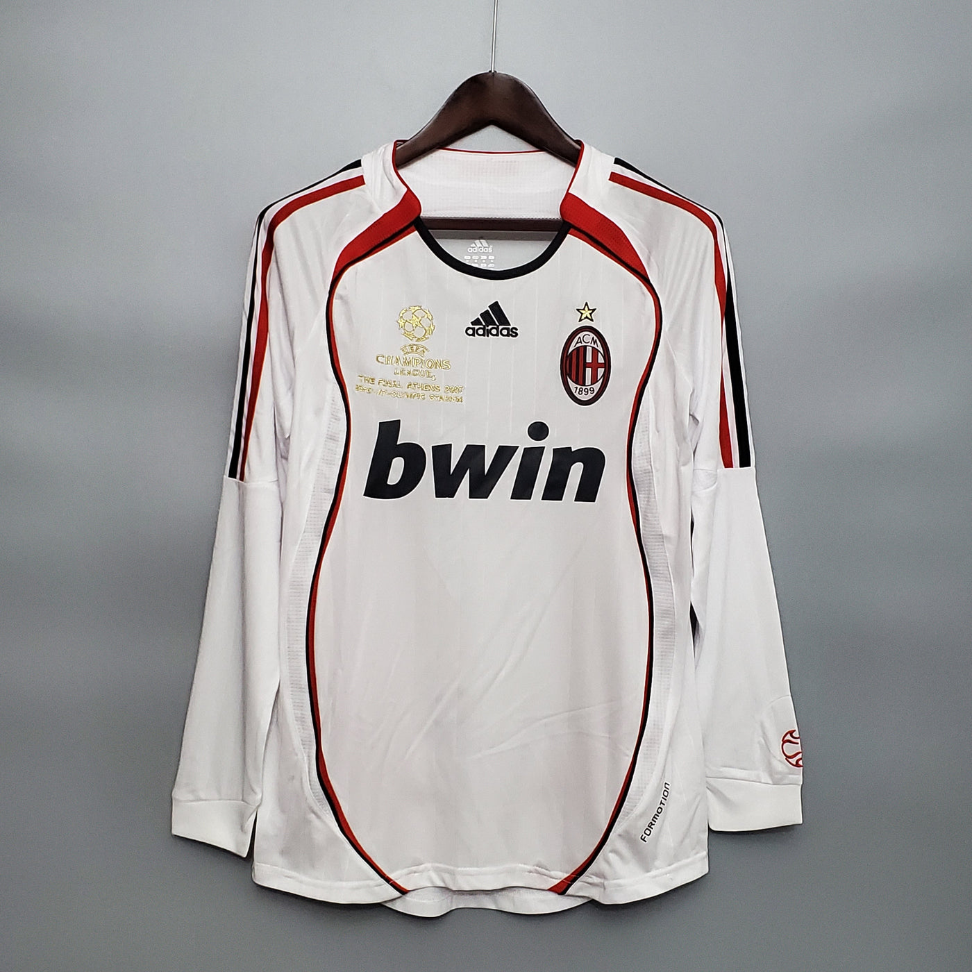 AC Milan 06/07 Champions League Edition Long-Sleeve Away (Fan)
